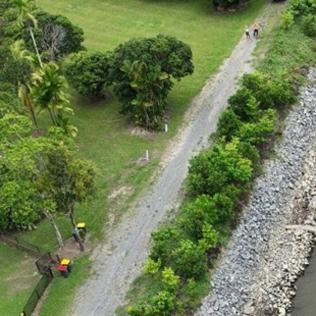 Restoring Daintree riverbank